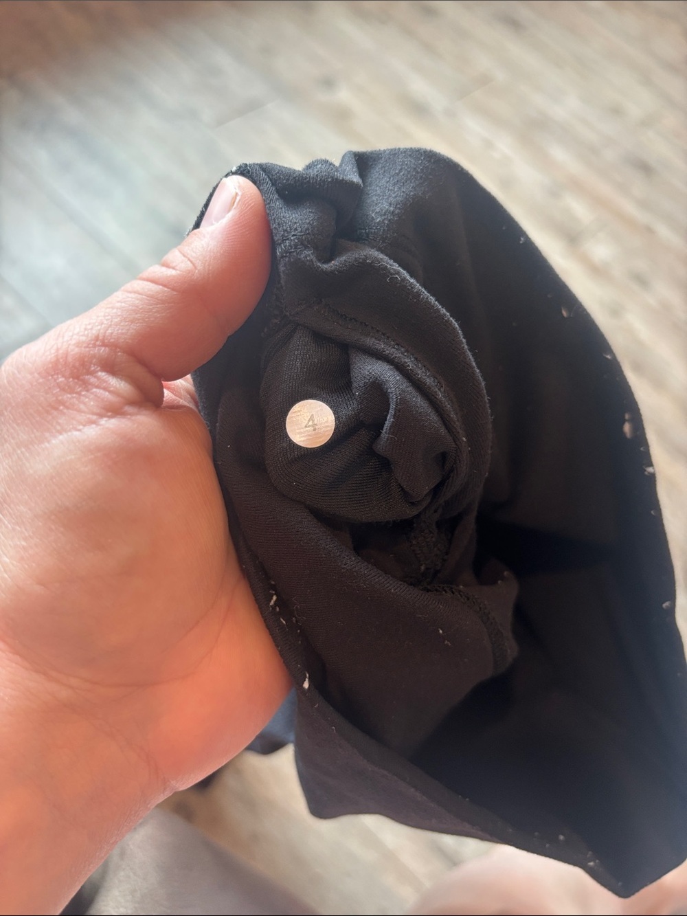 lululemon athletica Kids Black High-Rise Leggings - Picture 5 of 7
